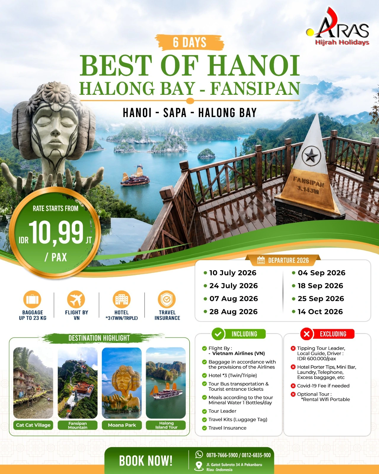 6 Days Best of Hanoi