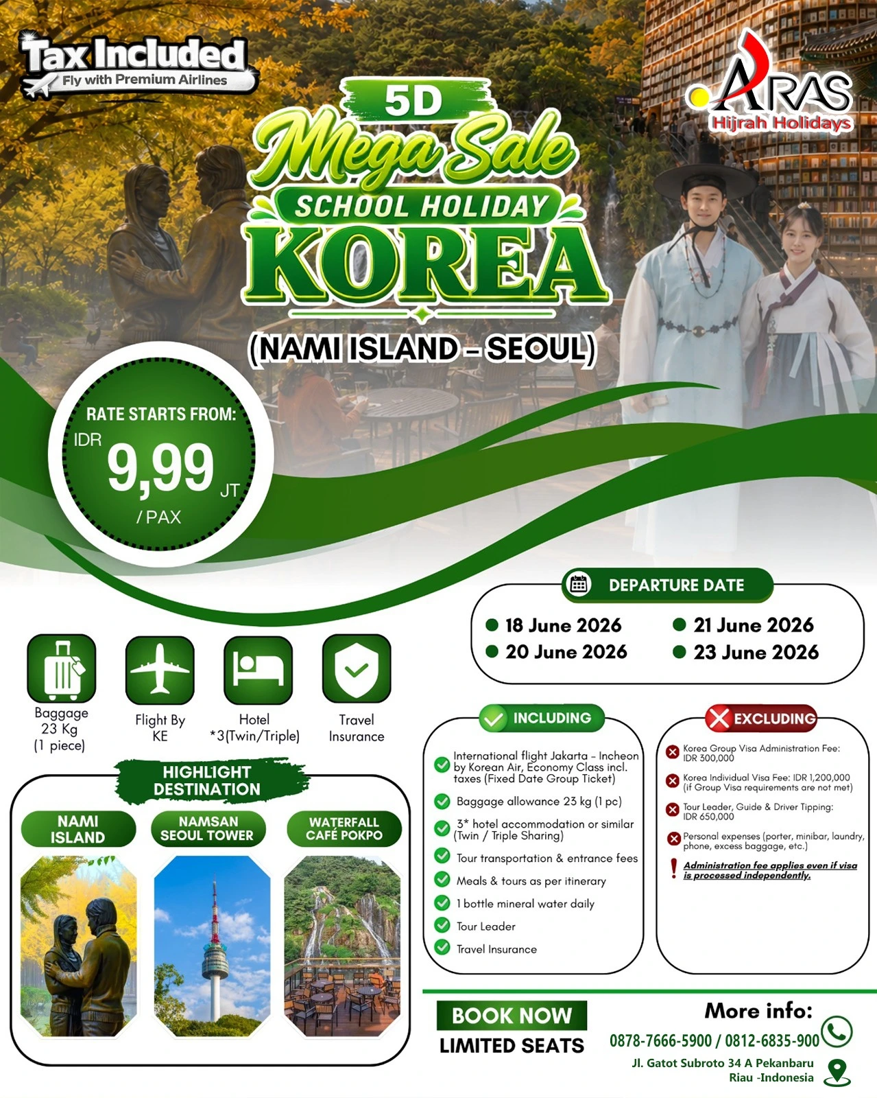 5D Mega Sale School Holiday Korea